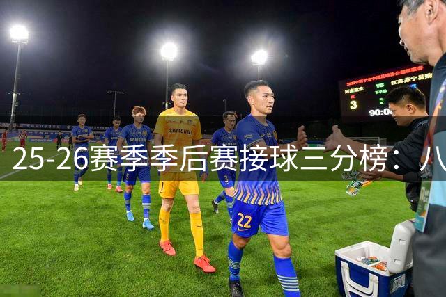25-26赛季季后赛接球三分榜：八村垒命中率近六成领跑